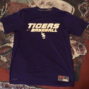 LSU Baseball Nike Dri-fit
